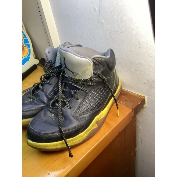 cowgirl argyle boho cozy grandpa dad Air Jordan Flight Remix shoes Size 10 - Picture 2 of 7